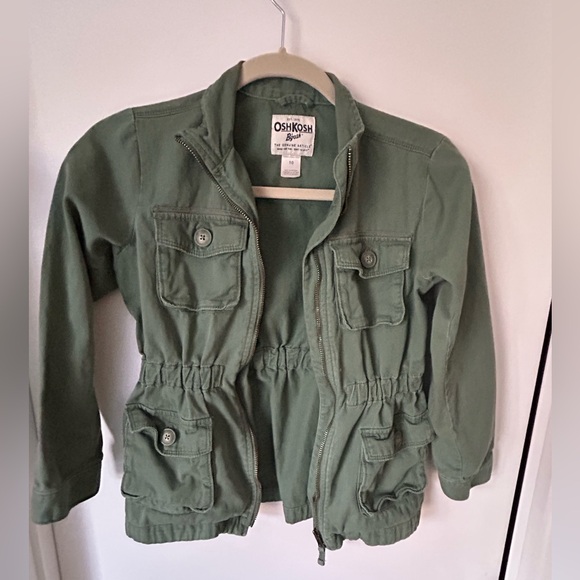 Oshkosh kids jacket size 10 - olive color - Picture 1 of 7